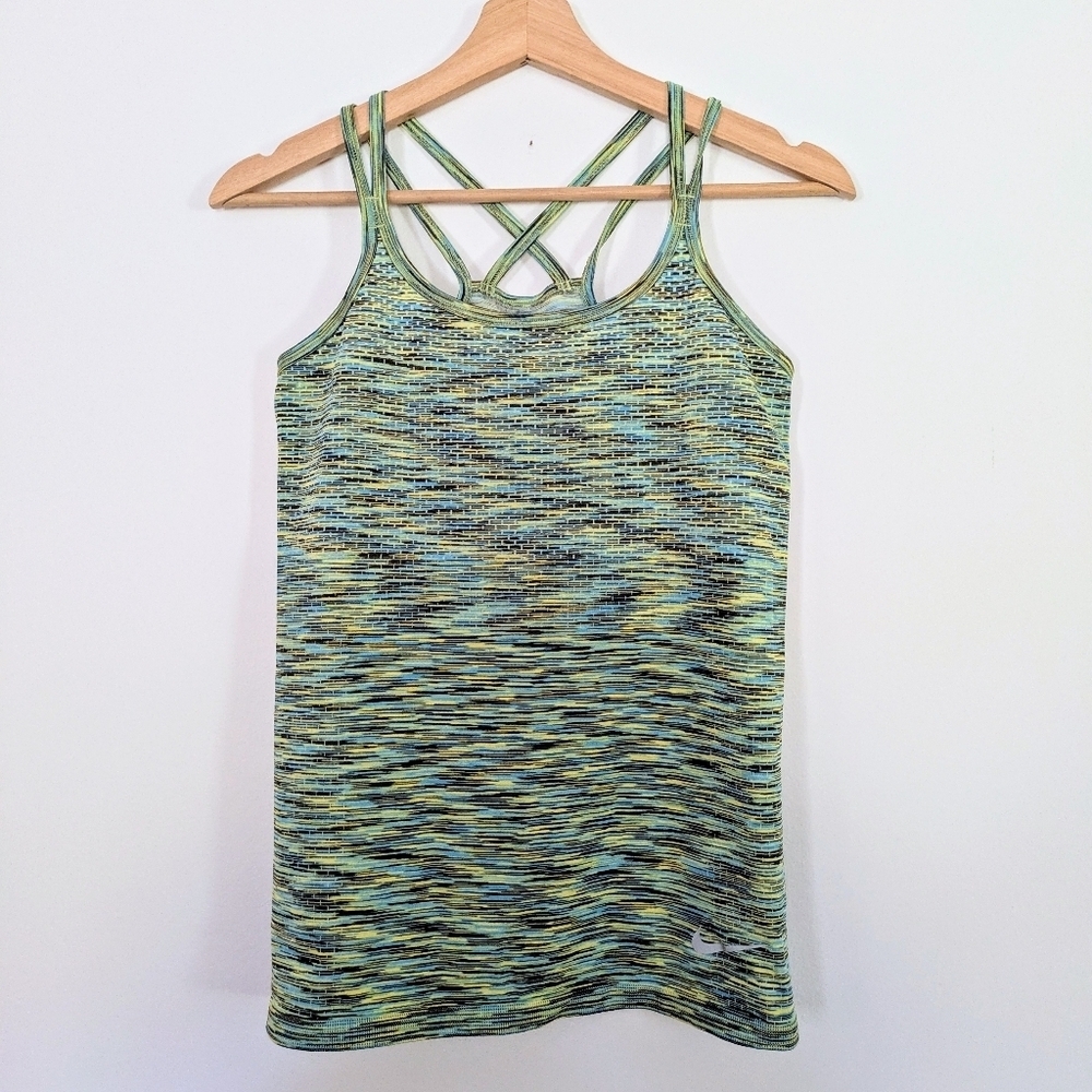 Nike Green Workout Tank Top Women's XS